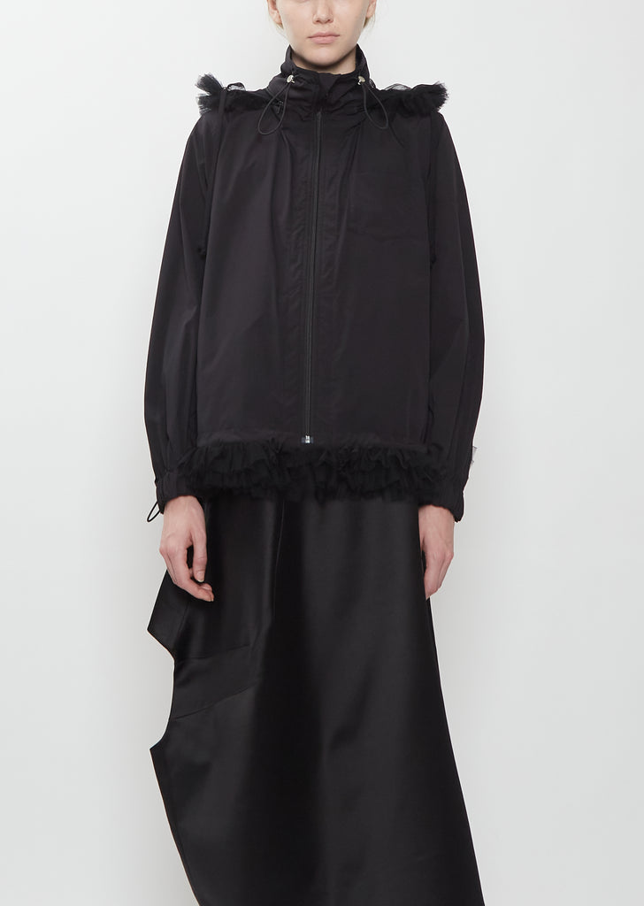 Typewriter Tulle Jacket