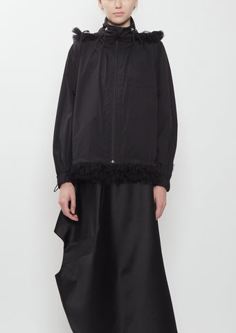 Typewriter Tulle Jacket
