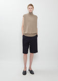 Pim Light Woolen Felt Shorts
