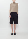 Pim Light Woolen Felt Shorts