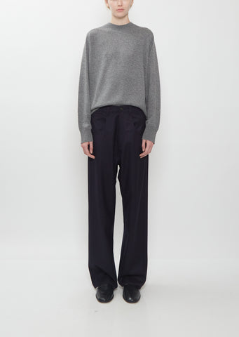 Phill Ultralight Wool Flannel 5-Pocket Pant