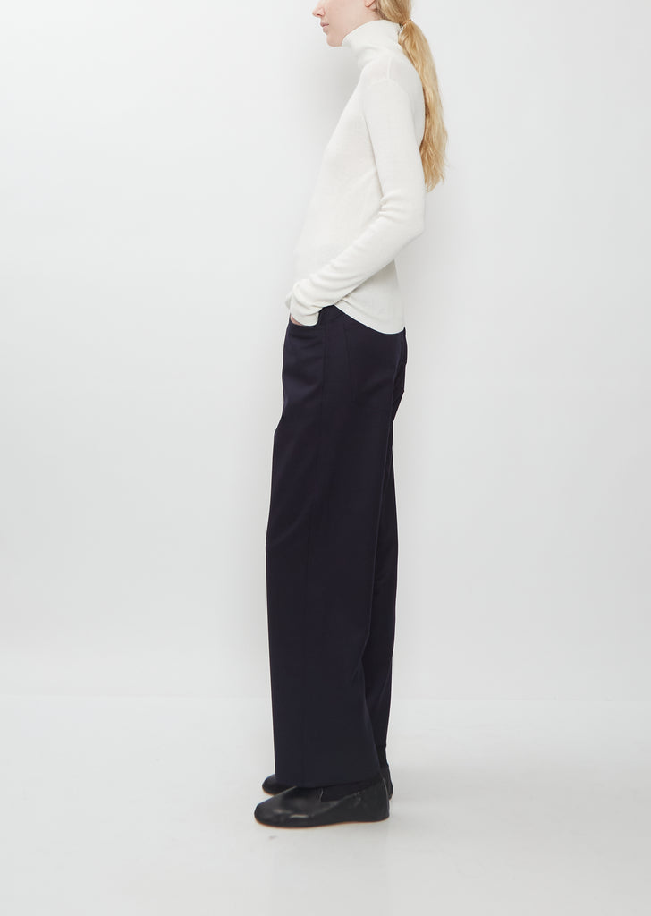 Malika Cotton Cashmere Turtleneck