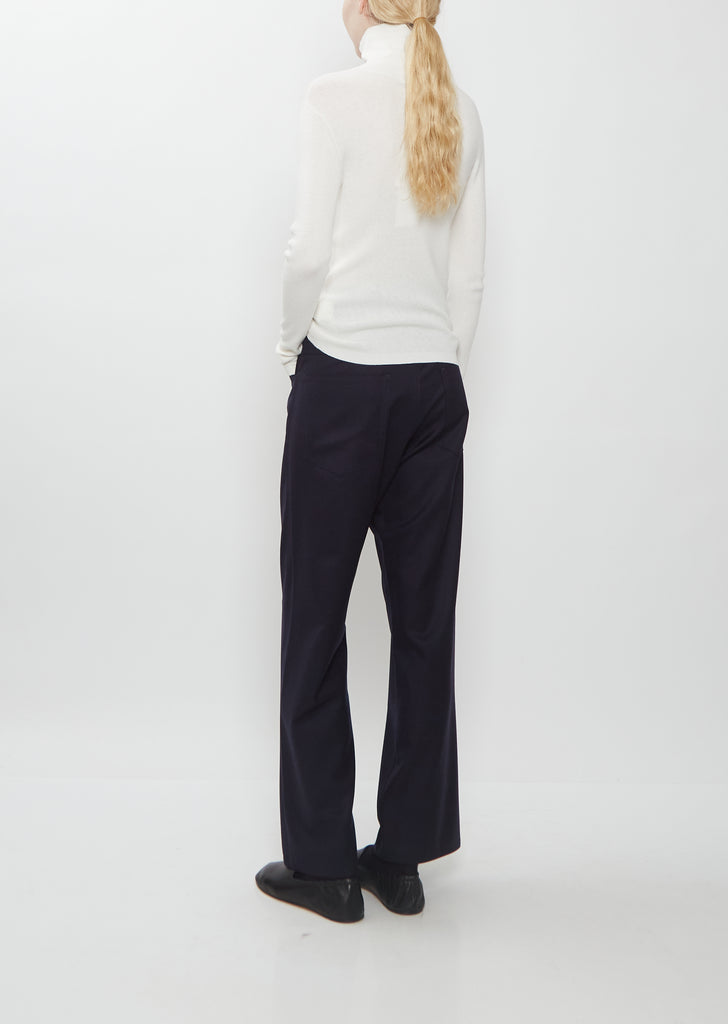 Malika Cotton Cashmere Turtleneck