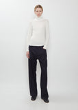 Malika Cotton Cashmere Turtleneck