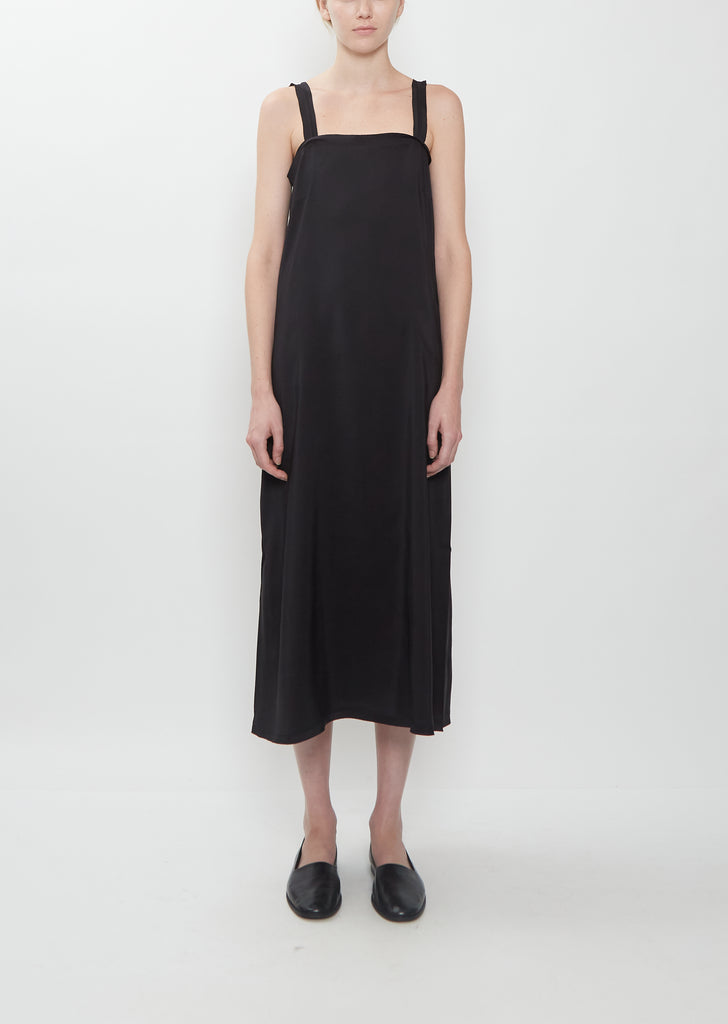 Dize Silk Doupion Slip Dress — Cosmos