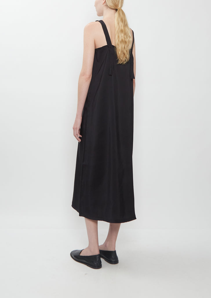Dize Silk Doupion Slip Dress — Cosmos
