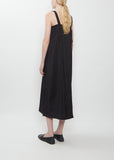 Dize Silk Doupion Slip Dress — Cosmos