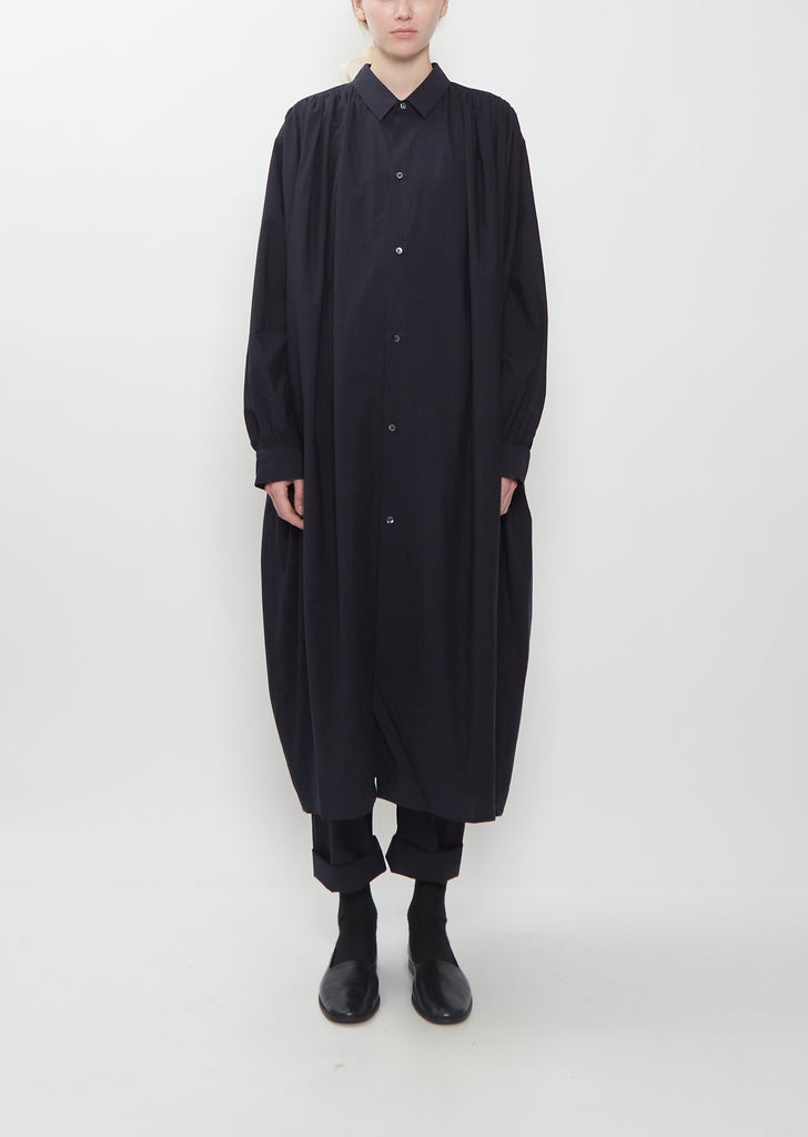 Delisa Brushed Cotton Voile Dress