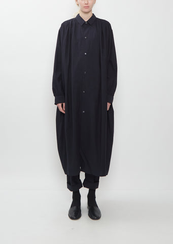 Delisa Brushed Cotton Voile Dress