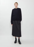 Minos Cashmere Crewneck Sweater — Midnight