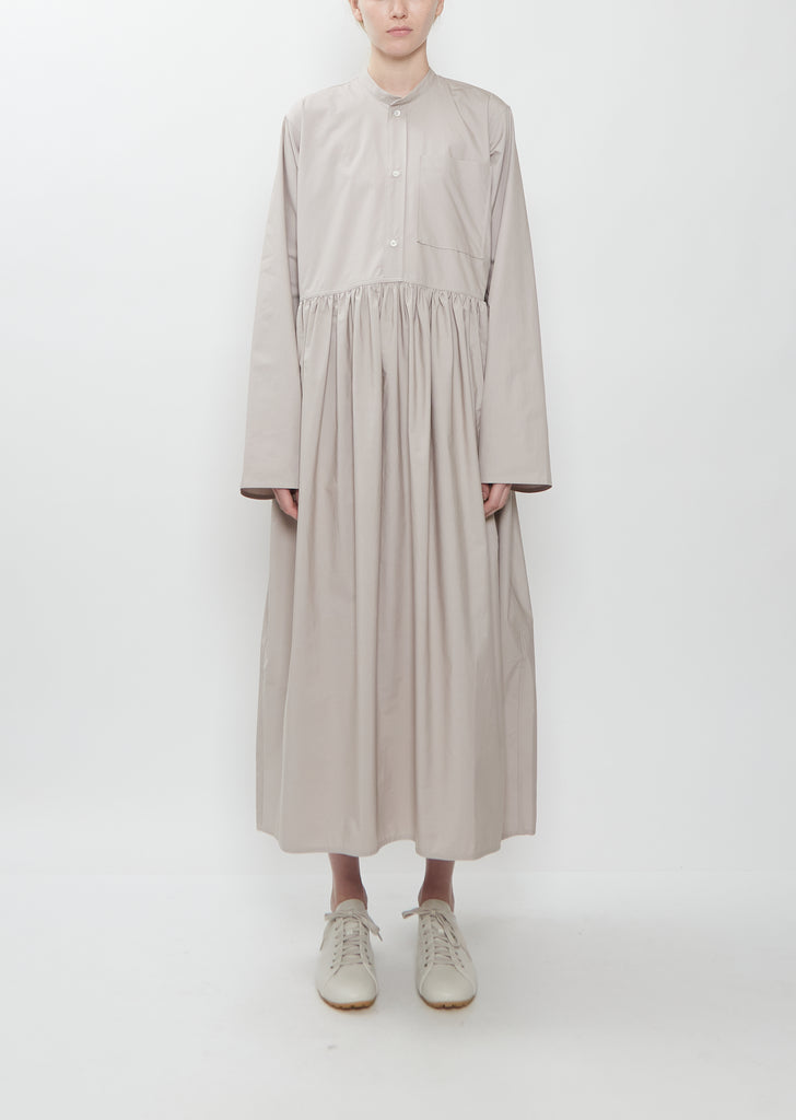 Darleen Brushed Cotton Poplin Dress