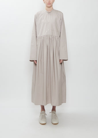 Darleen Brushed Cotton Poplin Dress
