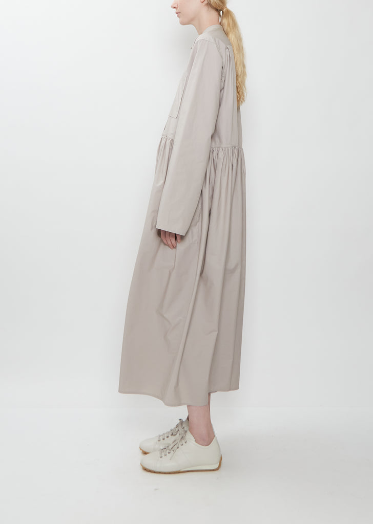 Darleen Brushed Cotton Poplin Dress