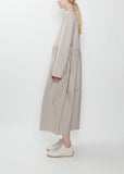 Darleen Brushed Cotton Poplin Dress