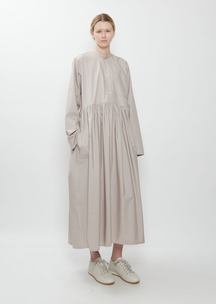 Darleen Brushed Cotton Poplin Dress