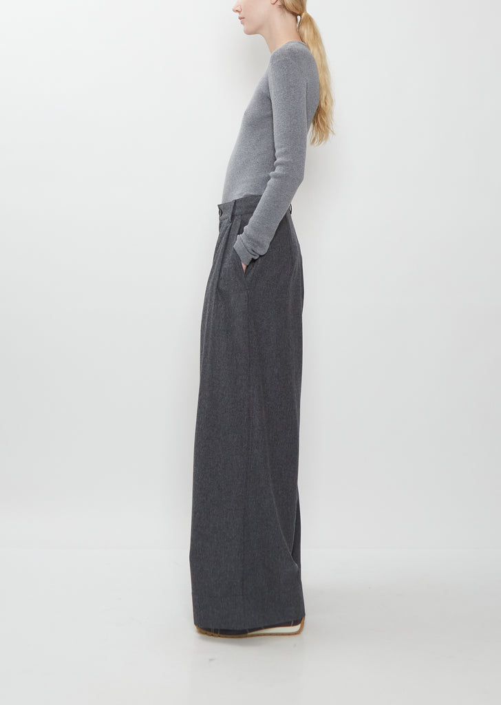 Piaf Light Woollen Felt Pants