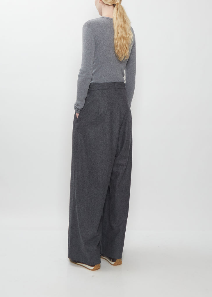 Piaf Light Woollen Felt Pants