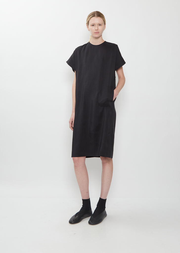 Brixen Silk Doupion Dress