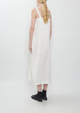 Dize Silk Doupion Slip Dress — Lychee