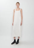 Dize Silk Doupion Slip Dress — Lychee