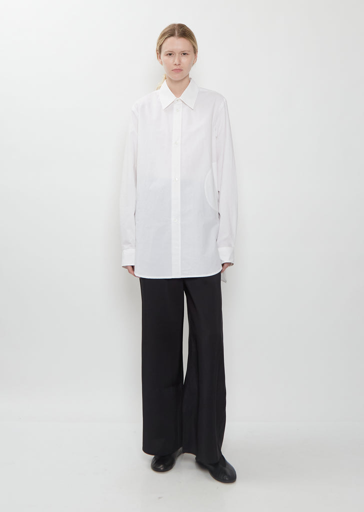 Breg Cotton Voile Shirt — White