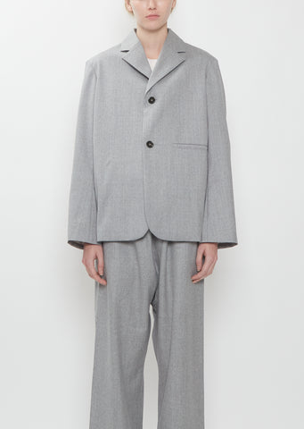 Cyrano Ultralight Woollen Flannel Blazer
