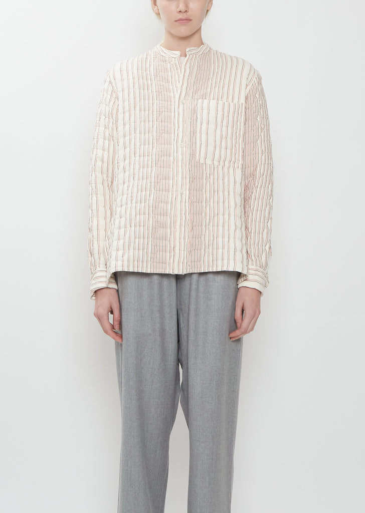 Bela Quilted Cotton Shirt