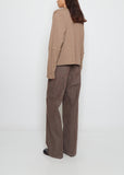 Coverstitch Long-Sleeve Cotton Tee