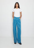 Cotton Corduroy Roomy — Turquoise