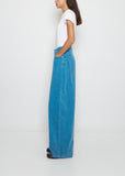 Cotton Corduroy Roomy — Turquoise