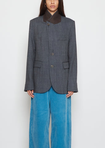Sporting Wool Suiting Blazer