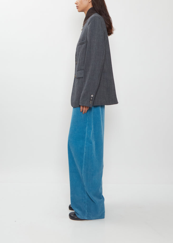 Sporting Wool Suiting Blazer