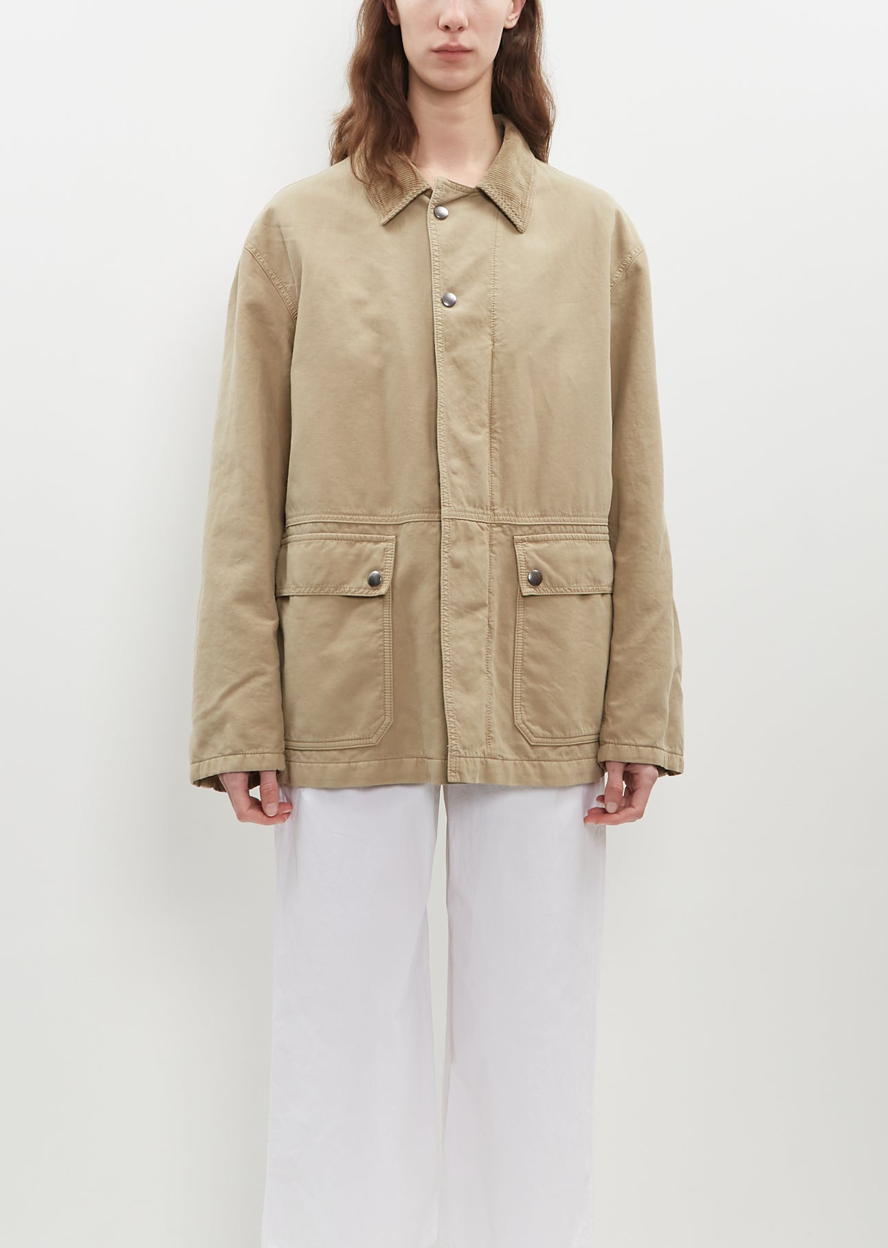 Frankino Jacket Black in Wool – The Row