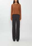 Triple Stitch Wool Trouser