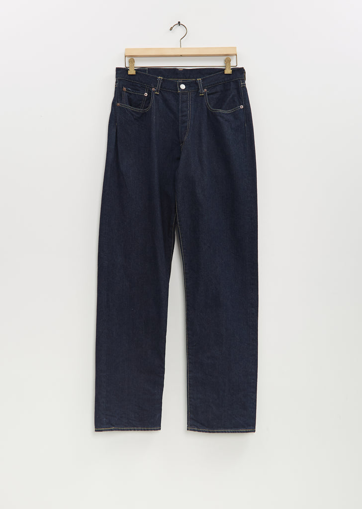 Vintage Reproduction Denim Jeans — Indigo