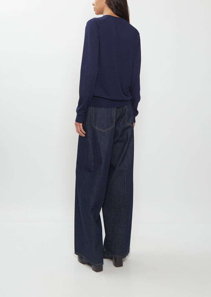 Perfect V-Neck Merino Wool Sweater