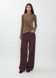 Cotton Corduroy Roomy — Viola