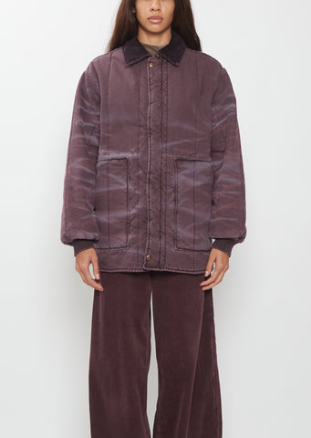 Reversible Freezer Cotton Canvas Jacket