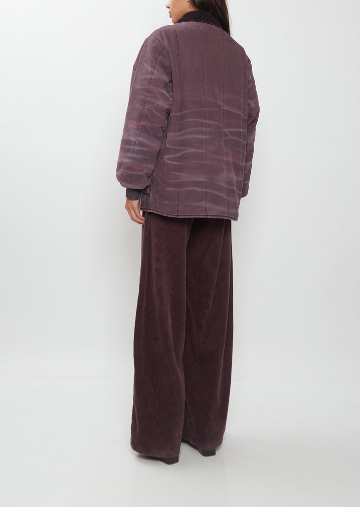 Reversible Freezer Cotton Canvas Jacket