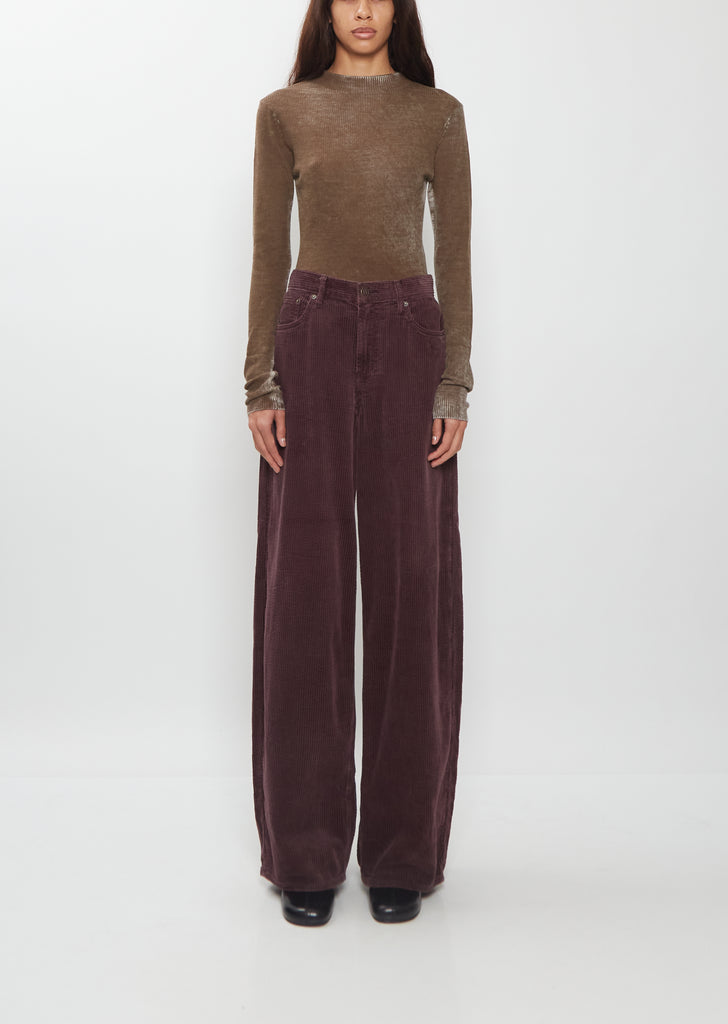 Cotton Corduroy Roomy — Viola