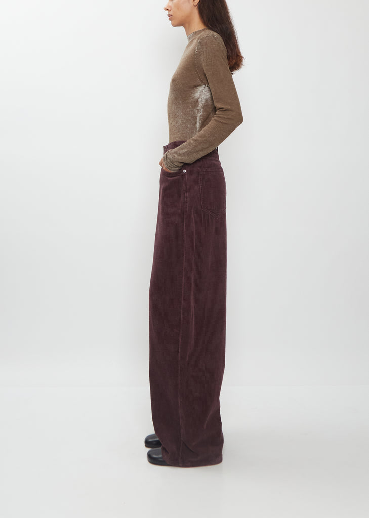 Cotton Corduroy Roomy — Viola