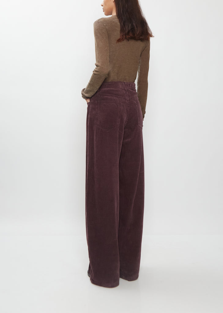 Cotton Corduroy Roomy — Viola