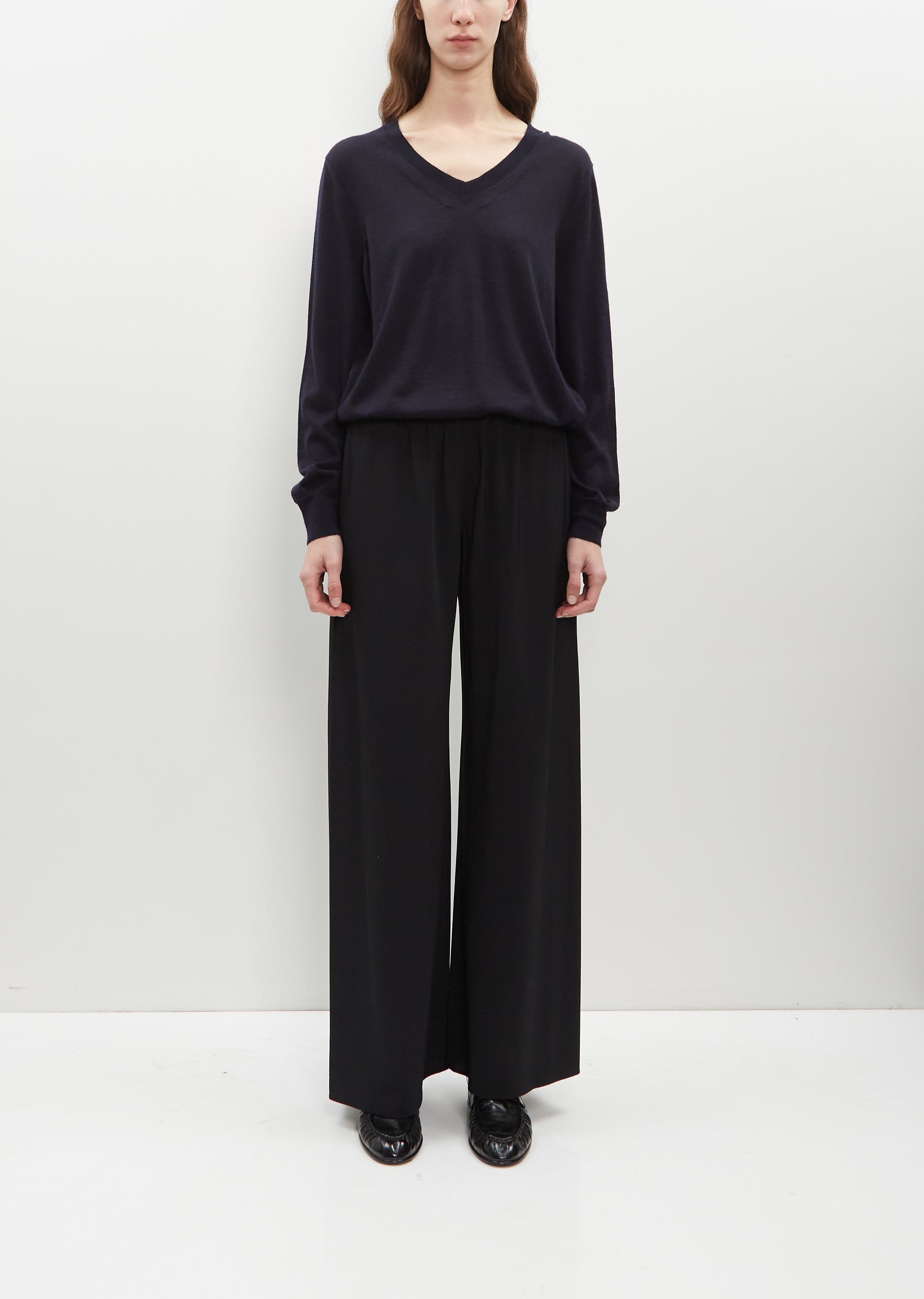 人気【The Row】Gala Pants in Viscose and Virgin Wool パンツ Gala Viscose and Wool Pant – La Garçonne