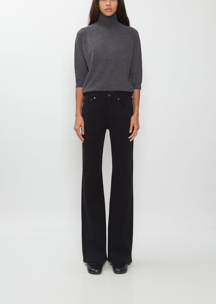 Icon Wool Knit Trouser