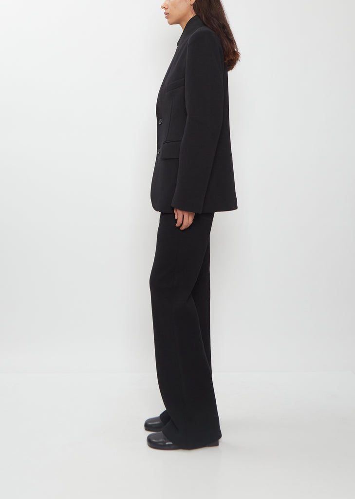 Sporting Wool Knit Blazer