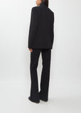 Sporting Wool Knit Blazer