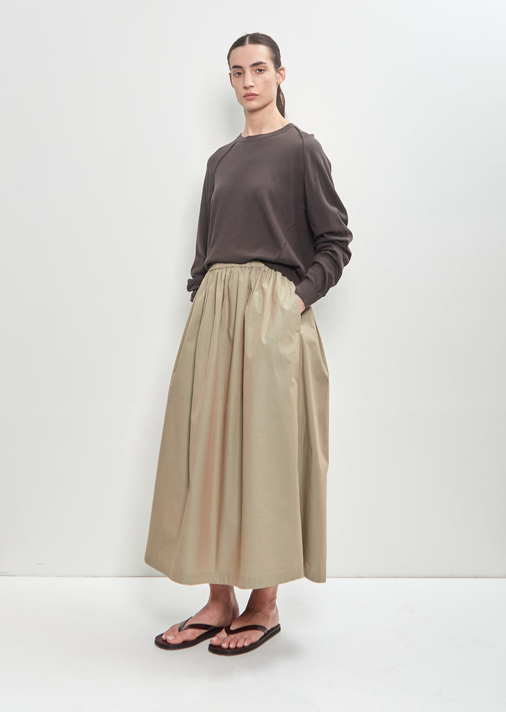 Cotton Pull-On Skirt