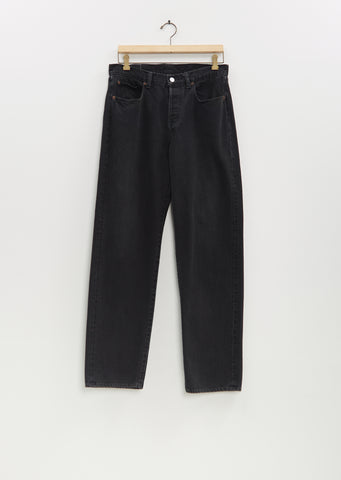 Vintage Reproduction Denim Jeans — Black