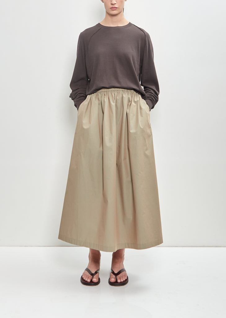 Cotton Pull-On Skirt