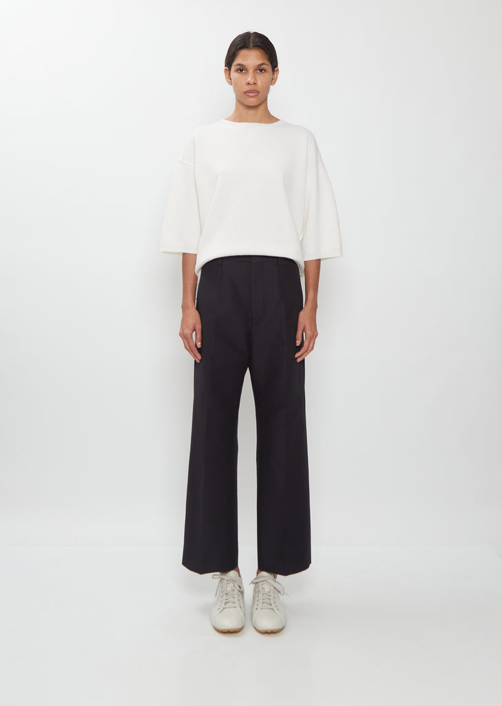 Port Cotton Duchesse Slim Pants